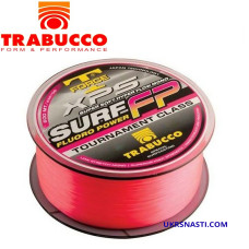 Леска монофильная Trabucco T-Force XPS Surf Fluoro Power диаметр 0,165мм размотка 600м розовая